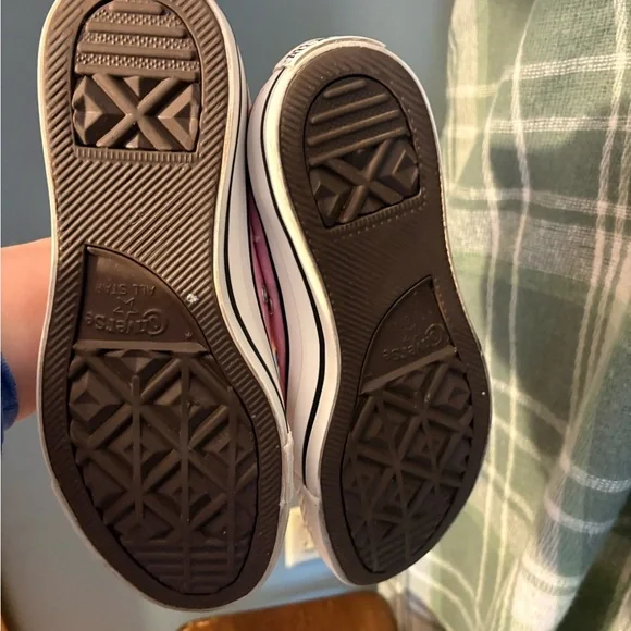 Converse sunset watercolor skyline print high tops 7 - Picture 6 of 7